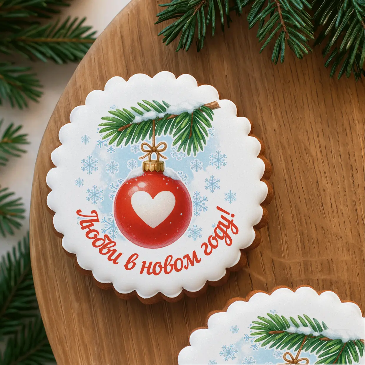 Круглые открытки 01